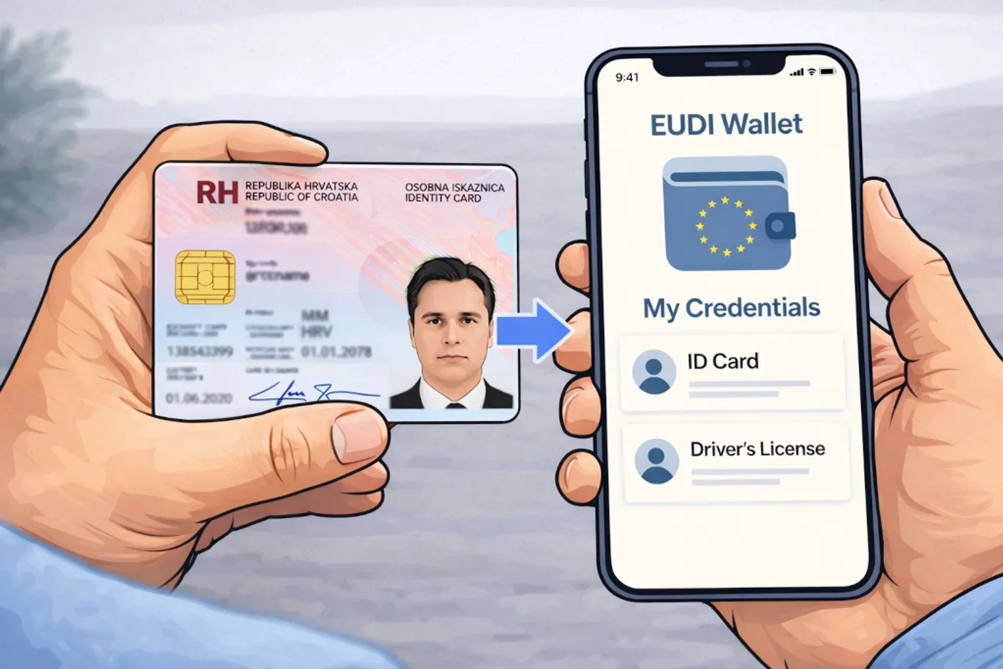 Cover for From Legacy Credentials to EUDI-Compliant Verifiable Credentials